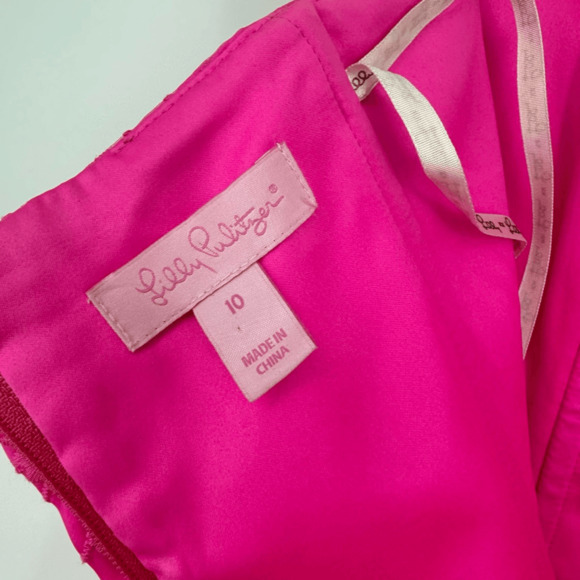 Lilly Pulitzer Payton Women’s Strapless Corset Dress Size 10 Pink Sweetheart - Picture 3 of 12